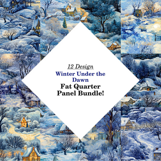 Winter Under the Dawn Fat Quarter Bundle