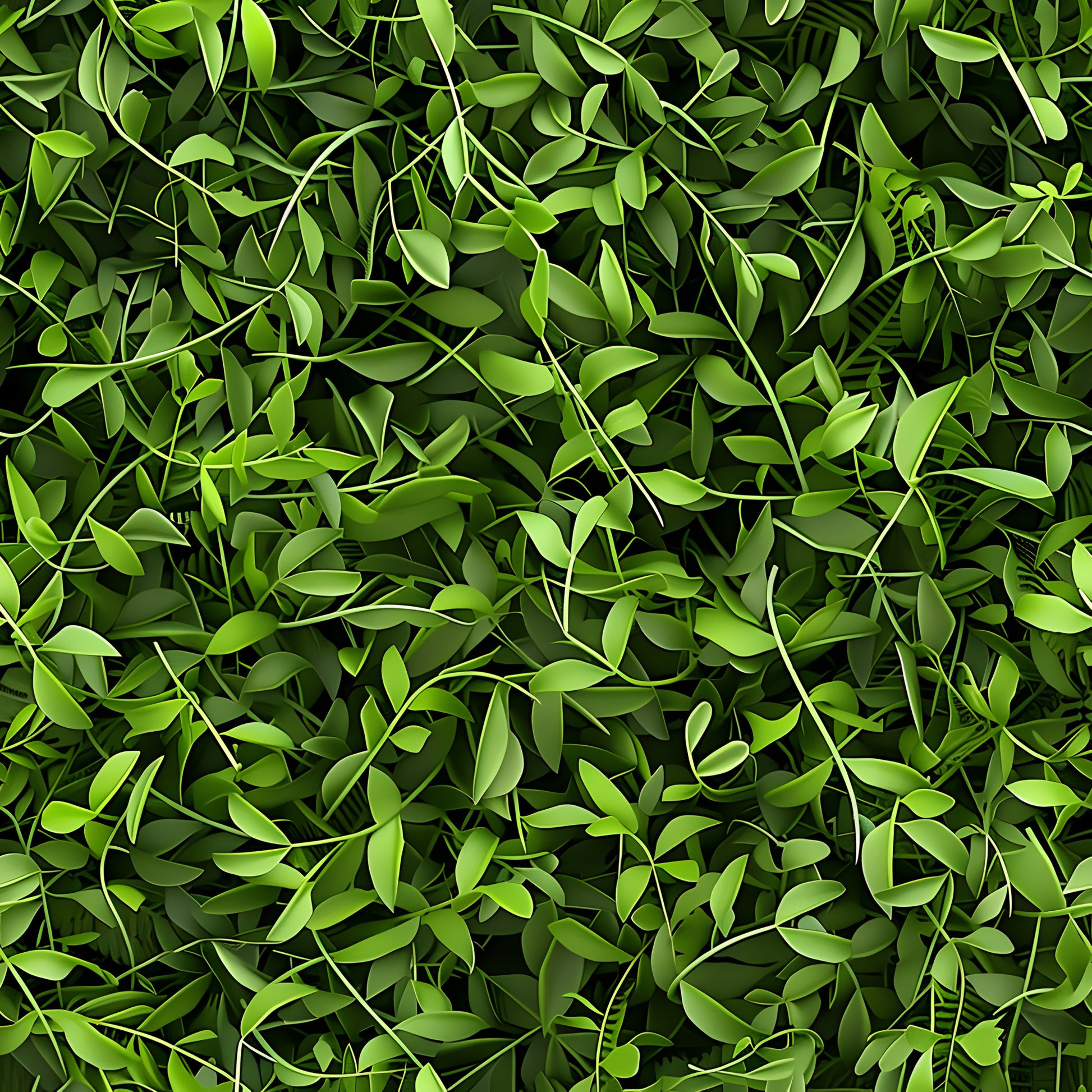 forest green, lime green, emerald green, sage green, tiny leaves, small foliage, botanical pattern, nature design, leaf motif, dense foliage, quilting cotton, fabric panel, realistic leaves, layered design, natural elements, organic pattern, woodland theme, botanical print, green tones, leaf texture