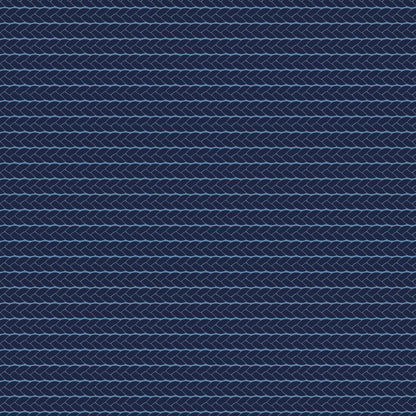 navy blue, rope pattern, nautical theme, braided rope, marine motif, quilting cotton, fabric panel, geometric pattern, sailing theme, ocean inspired, deep blue, repetitive design, maritime style, rope texture, horizontal stripes, coastal decor, boat rope, sailor theme, uniform pattern, cotton fabric
