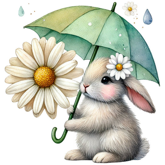 April Showers Fabric Panel 18