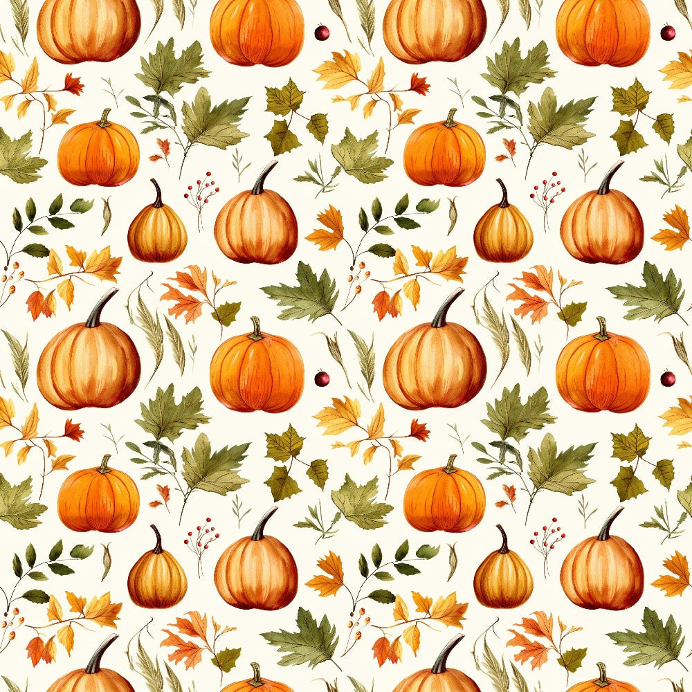 Daily Deal: Vintage Autumn Pattern 19 Quilting Cotton Fabric - 45" x 5 Yards"