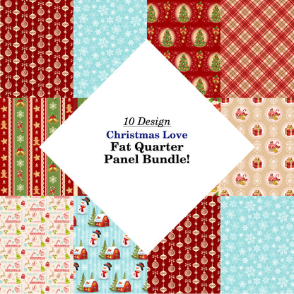 Christmas Love Fat Quarter Bundle