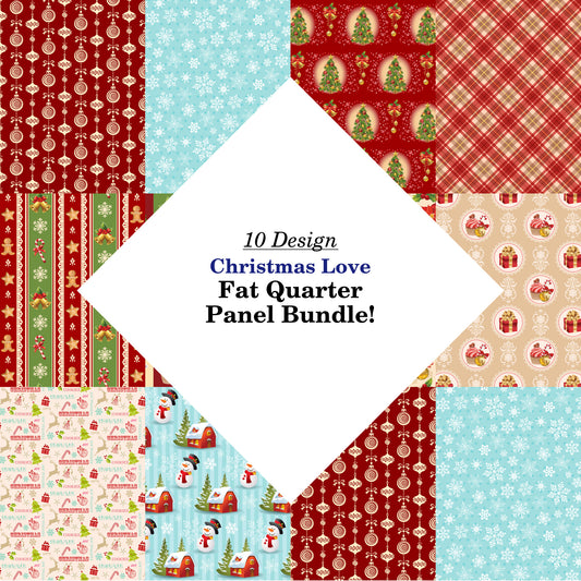 Christmas Love Fat Quarter Bundle