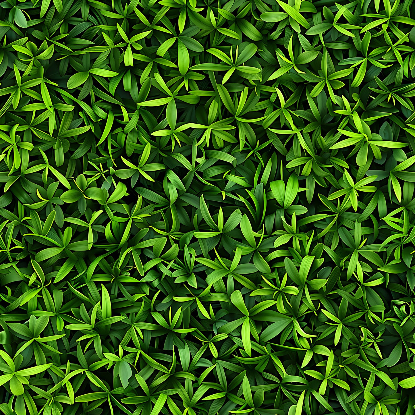 forest green, lime green, emerald green, bright green, tiny leaves, leaf pattern, botanical design, nature motif, dense foliage, layered leaves, quilting cotton, fabric panel, natural pattern, organic design, lush greenery, seamless repeat, botanical print, nature inspired, vibrant greens, leafy texture