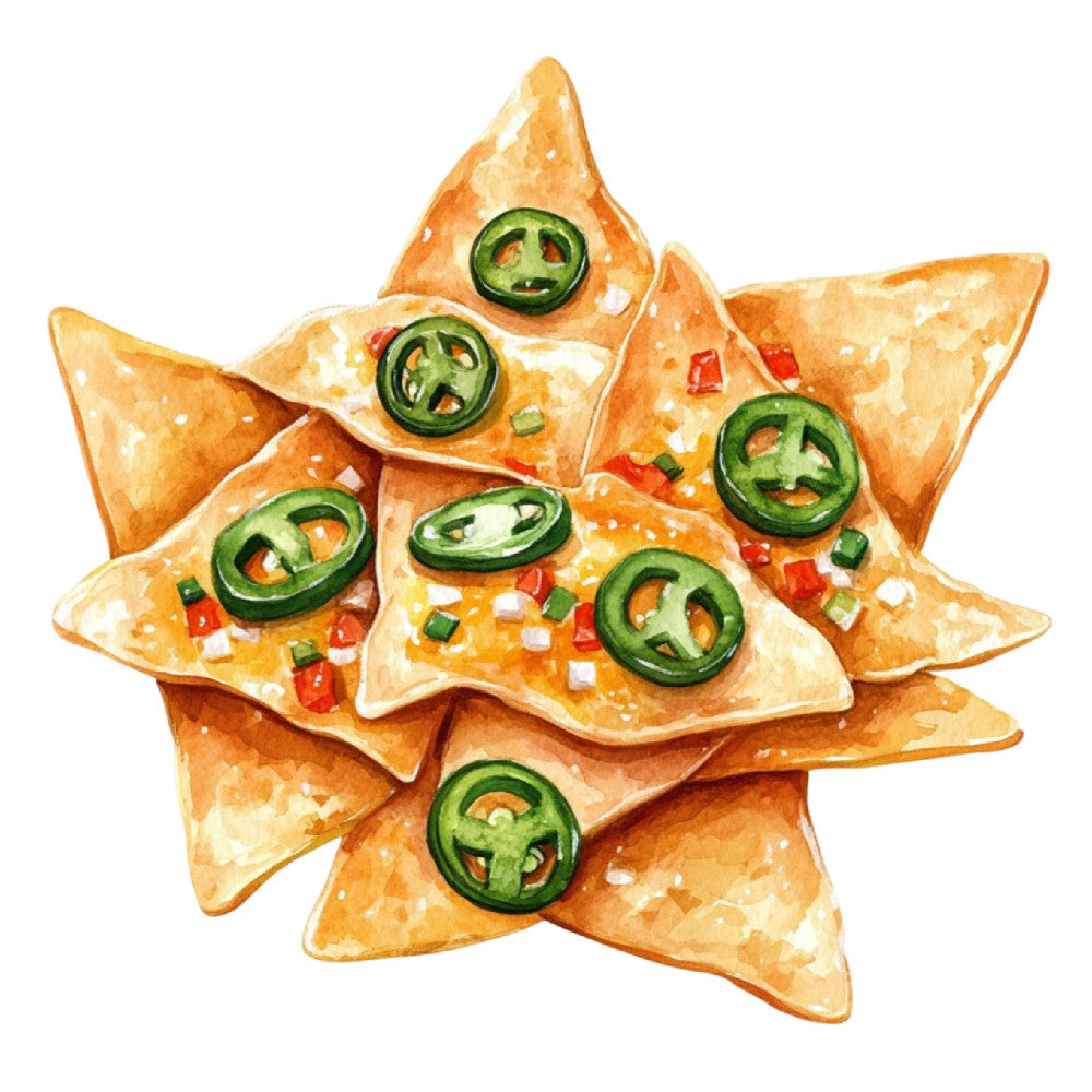 Mexican Food Fabric Panel 24