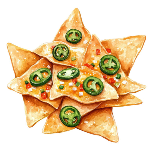 Mexican Food Fabric Panel 24