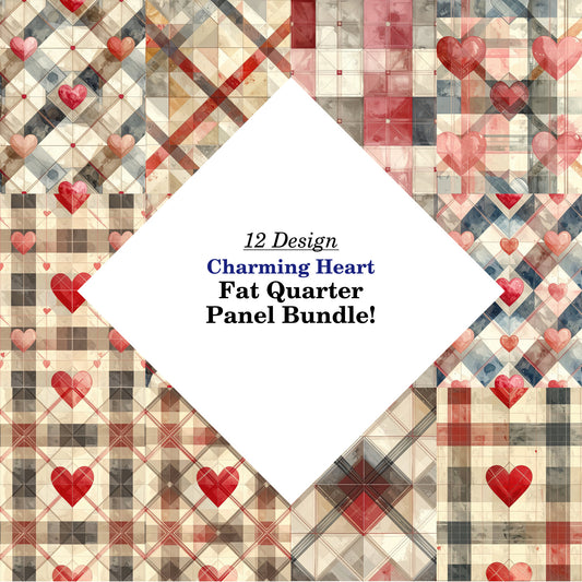 Charming Heart Fat Quarter Bundle