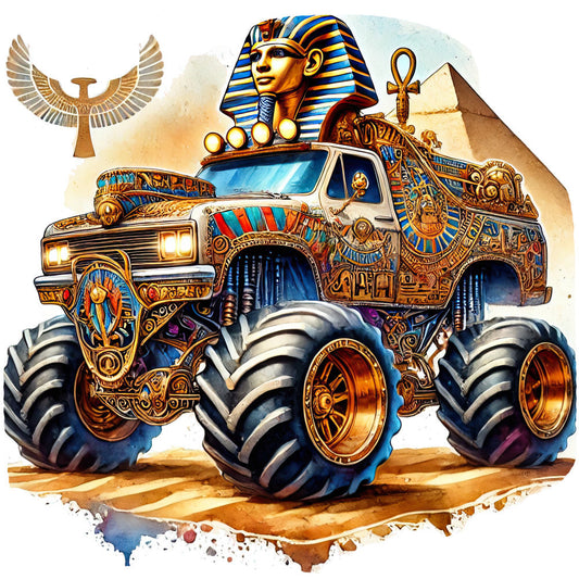Monster Truck with Monster Fabric Panel 39