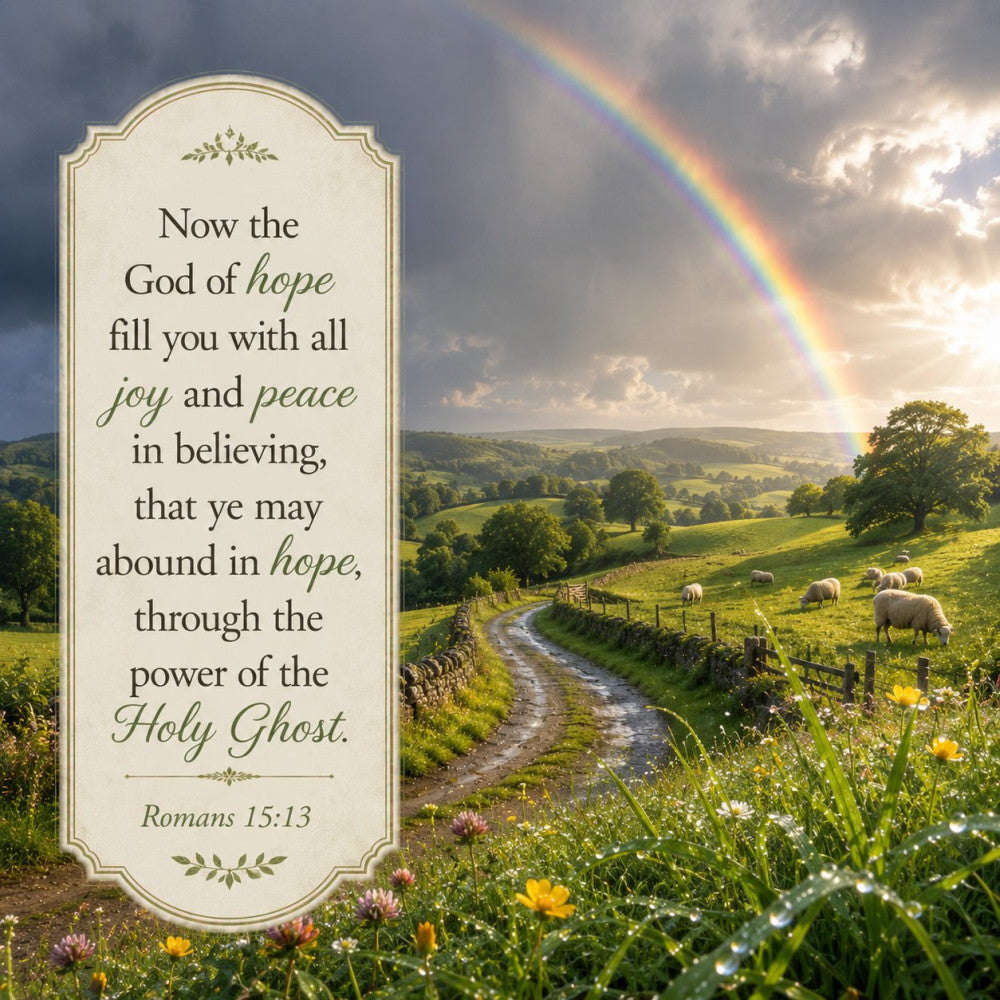 Inspirational Verses Fabric Panel 70