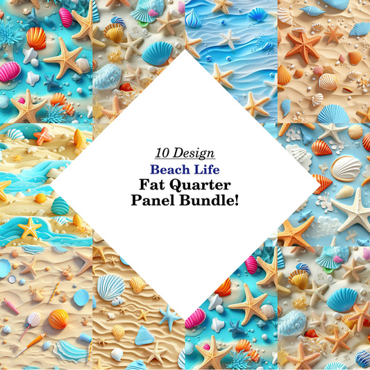 Beach Life Fat Quarter Bundle
