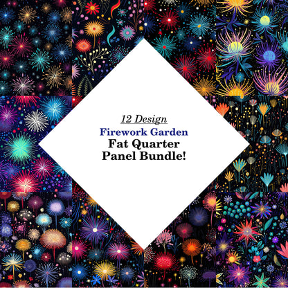 Firework Garden Fat Quarter Bundle