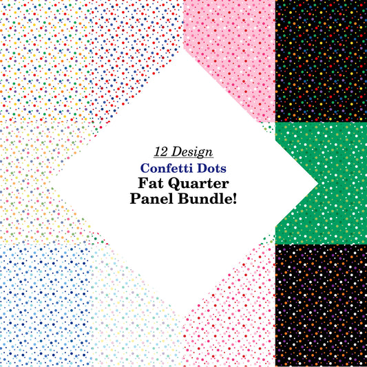 Confetti Dots Fat Quarter Bundle
