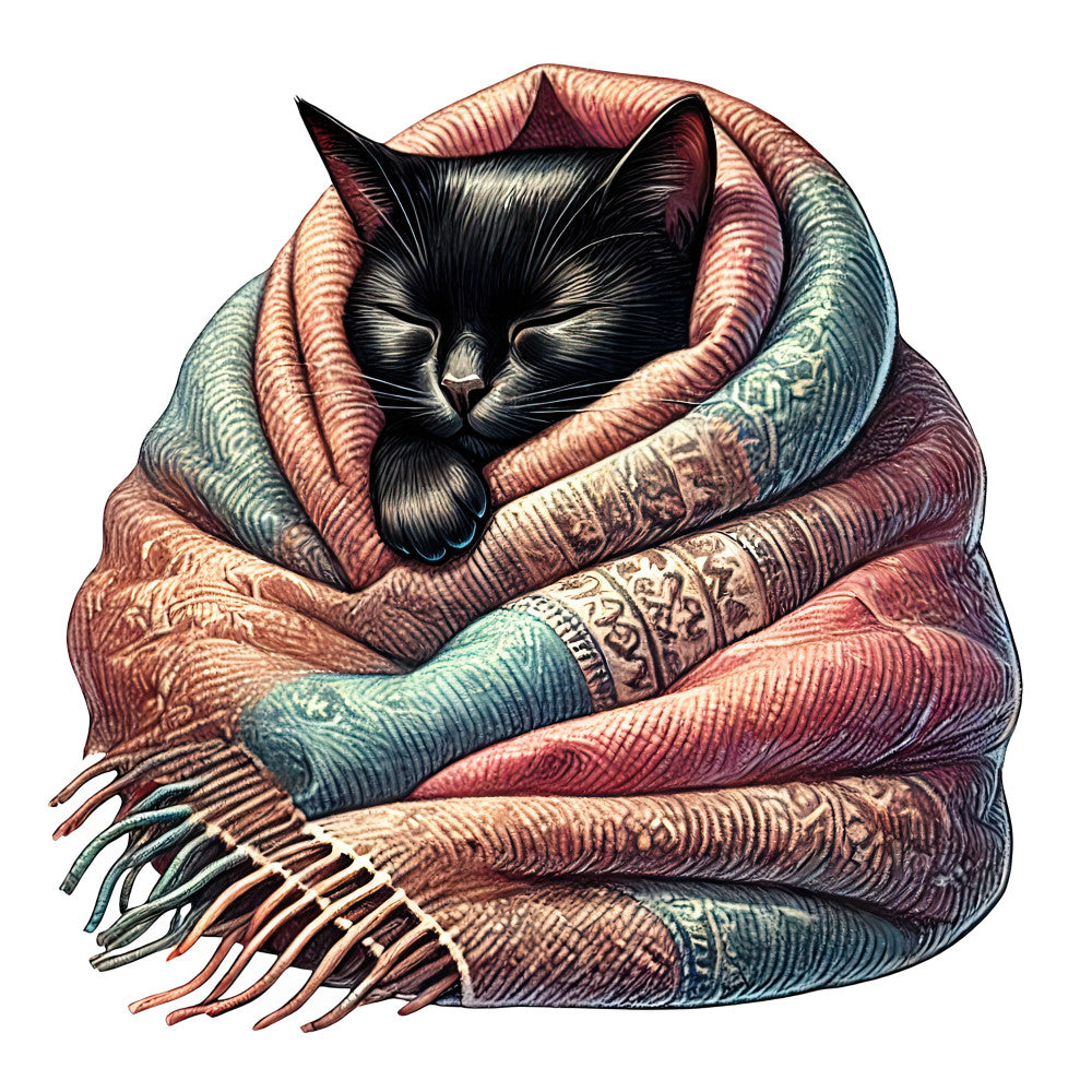 Lazy Cats Fabric Panel 16