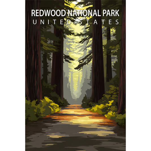 Beautiful Places Travel Poster Fabric Panel 16