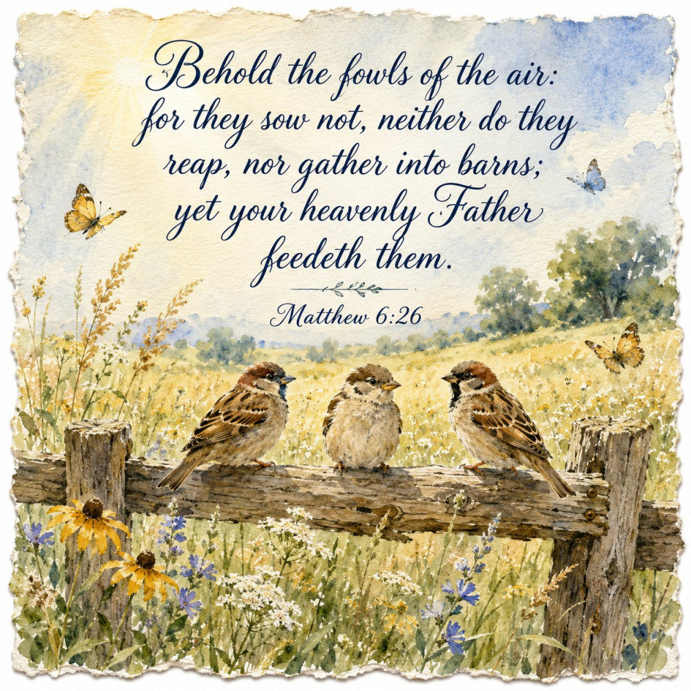 Inspirational Verses Fabric Panel 88