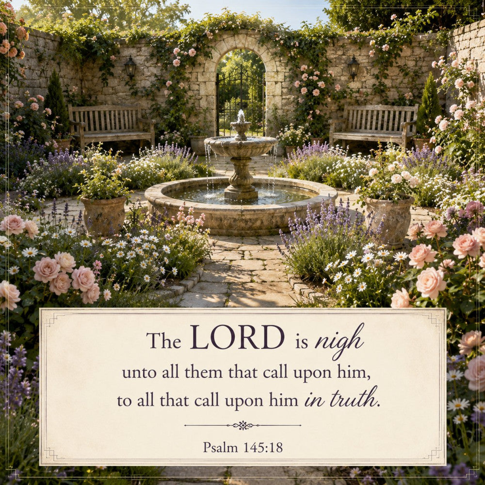 Inspirational Verses Fabric Panel 49