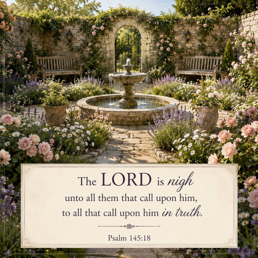 Inspirational Verses Fabric Panel 49