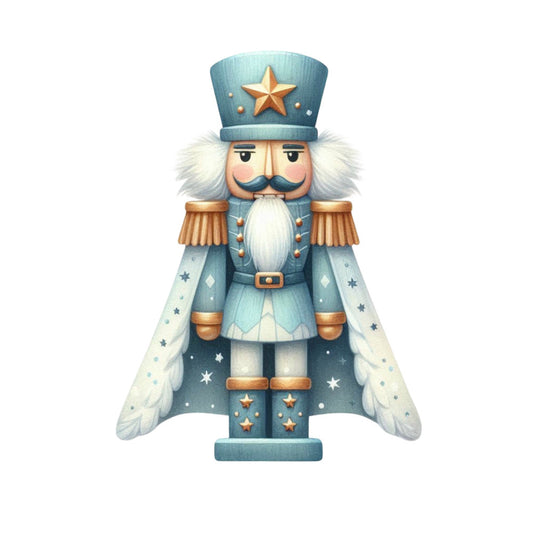 Christmas Nutcracker Scene Fabric Panel 30