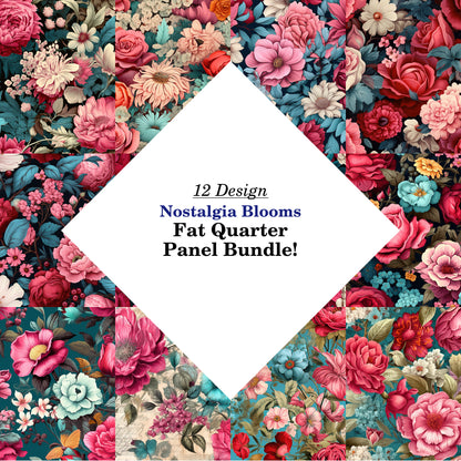 Nostalgia Blooms Fat Quarter Bundle