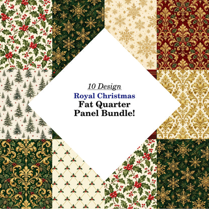 Royal Christmas Fat Quarter Bundle
