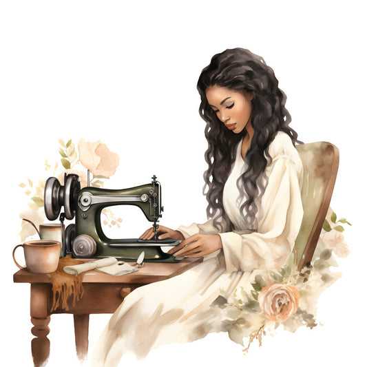 Oh Sew Sweet Sewing Fabric Panel 3