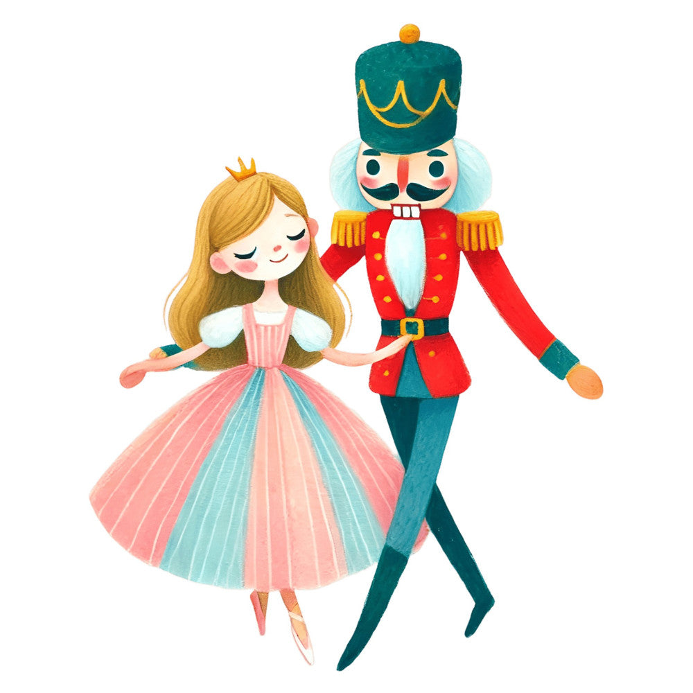 Nutcracker Ballet Fabric Panel 108