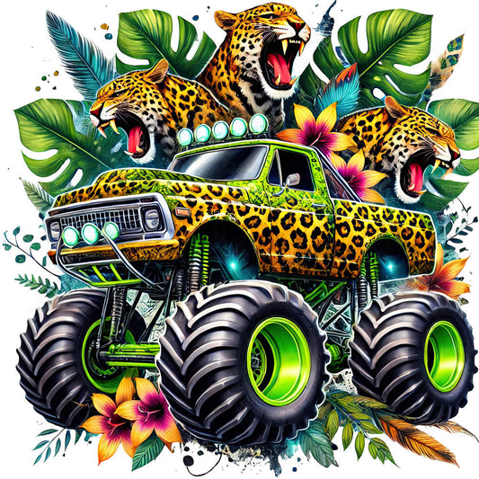Monster Truck with Monster Fabric Panel 26