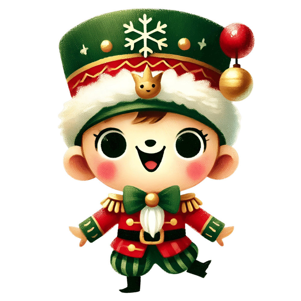Nutcracker Ballet Fabric Panel 128