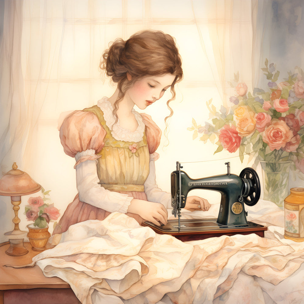 Sew Sweet Sewing Fabric Panel 10