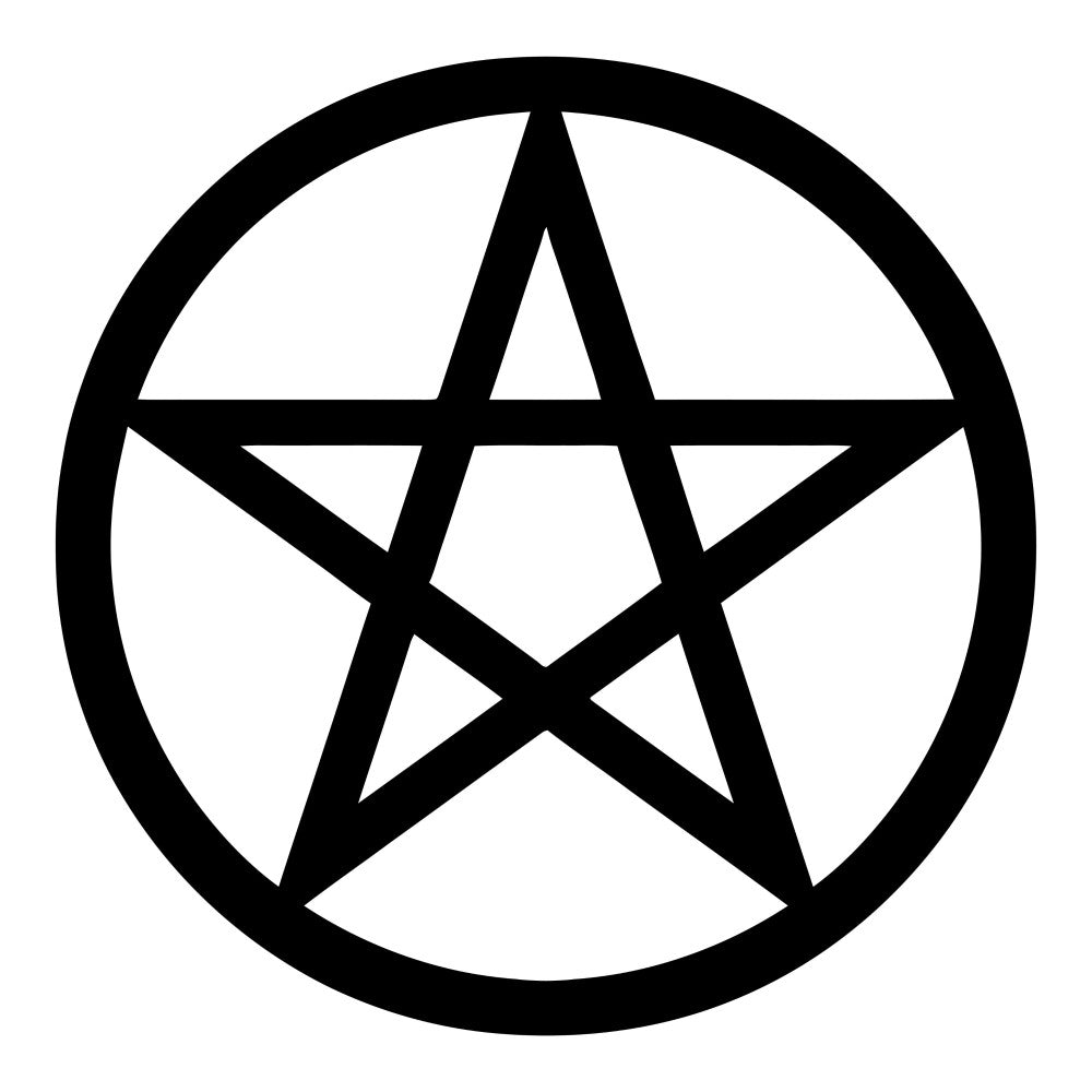 Pentagram Symbol Fabric Panel 1