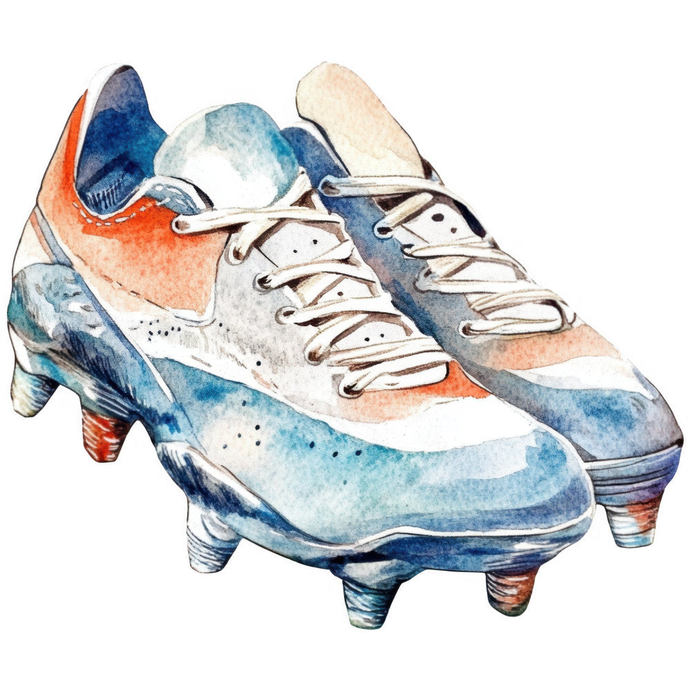 Watercolor Rugby Fabric Panel 5