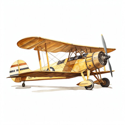 Wright Biplane Fabric Panel 4