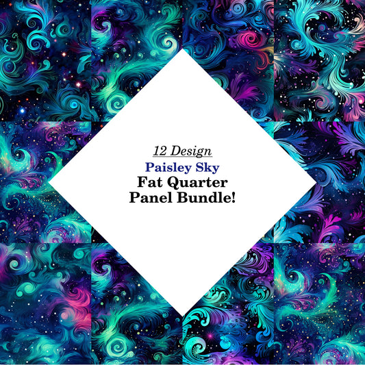 Paisley Sky Fat Quarter Bundle