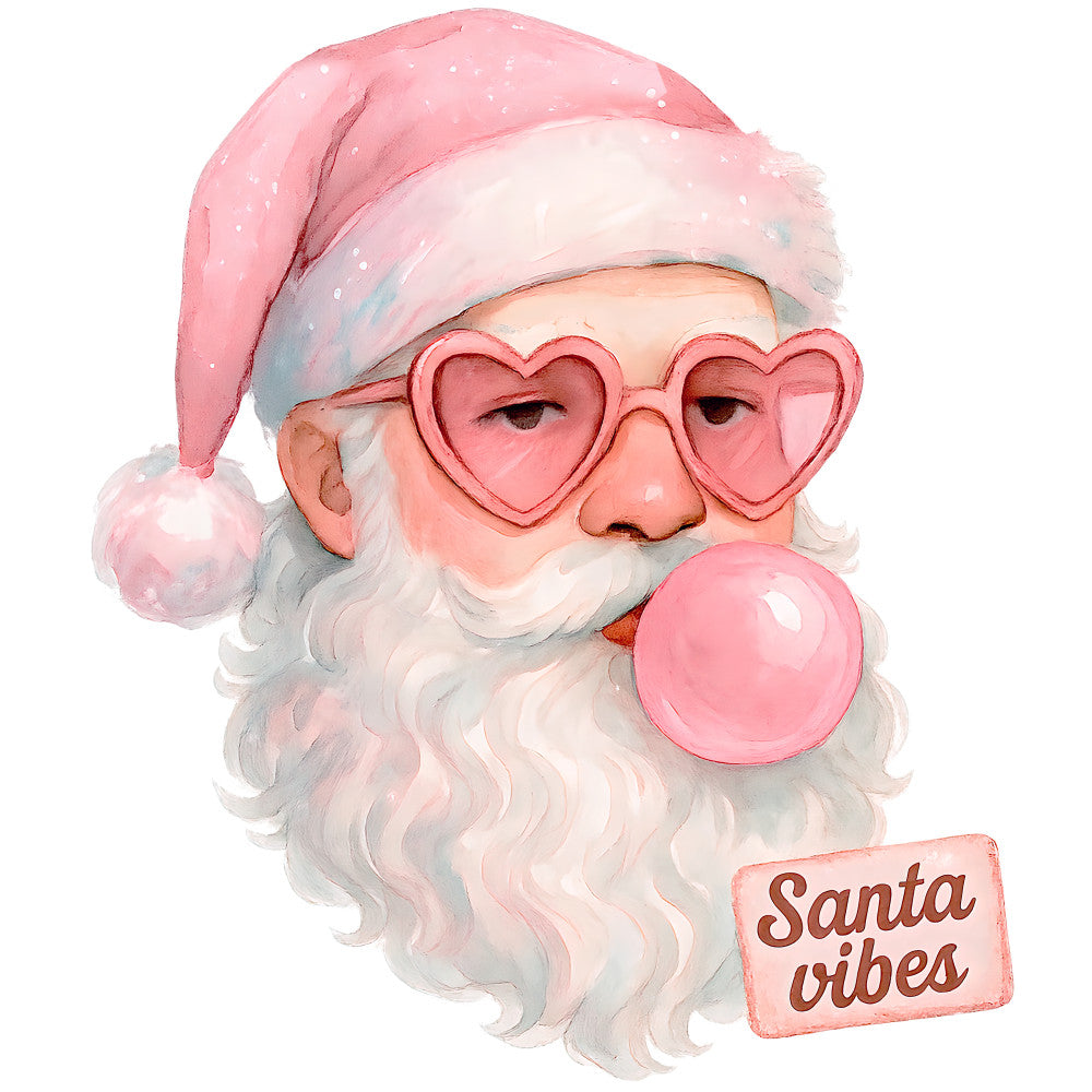 A Pink Christmas Fabric Panel 18