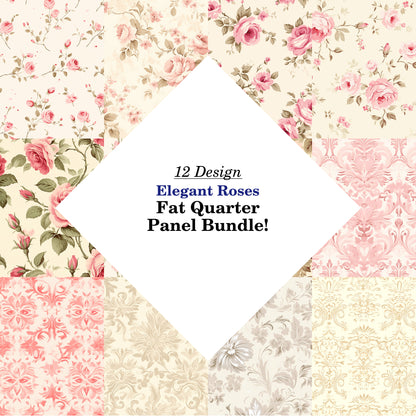 Elegant Roses Fat Quarter Bundle