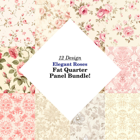 Elegant Roses Fat Quarter Bundle