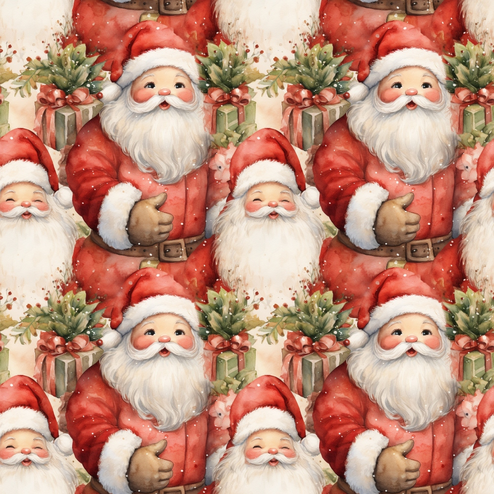 Daily Deal: Christmastime Pattern 17 Quilting Cotton Fabric - 45" x 1 Yard"