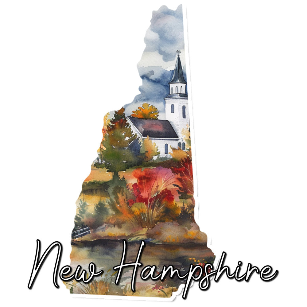 50 States Scene Fabric Panel 24