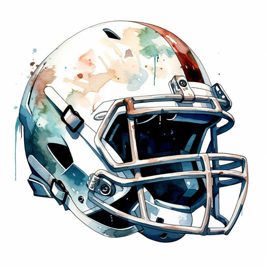 Splash Football Fabric Panel 2