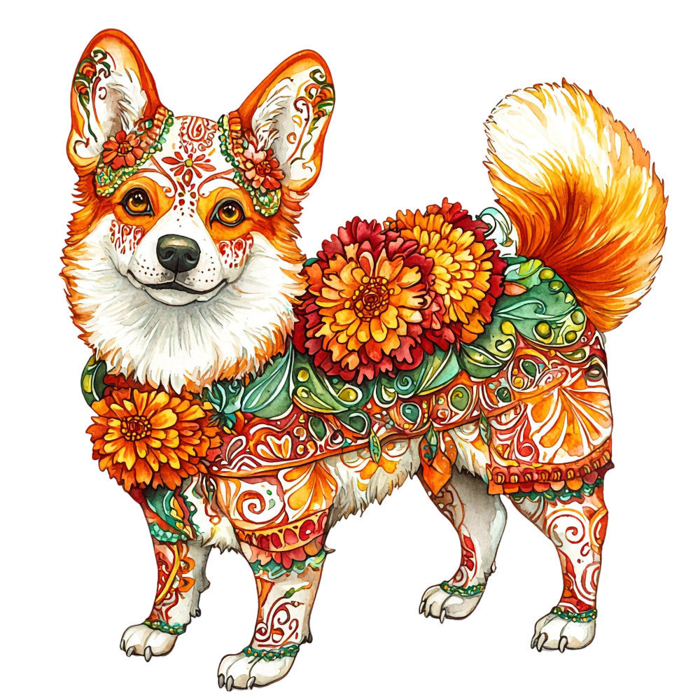Pets de Los Muertos Fabric Panel 24