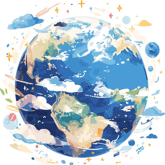 Baby Boy Space Galaxy Fabric Panel 11