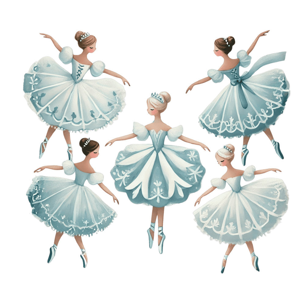 Nutcracker Ballet Fabric Panel 43