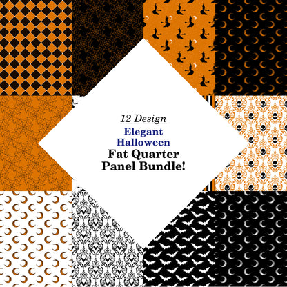 Elegant Halloween Fat Quarter Bundle