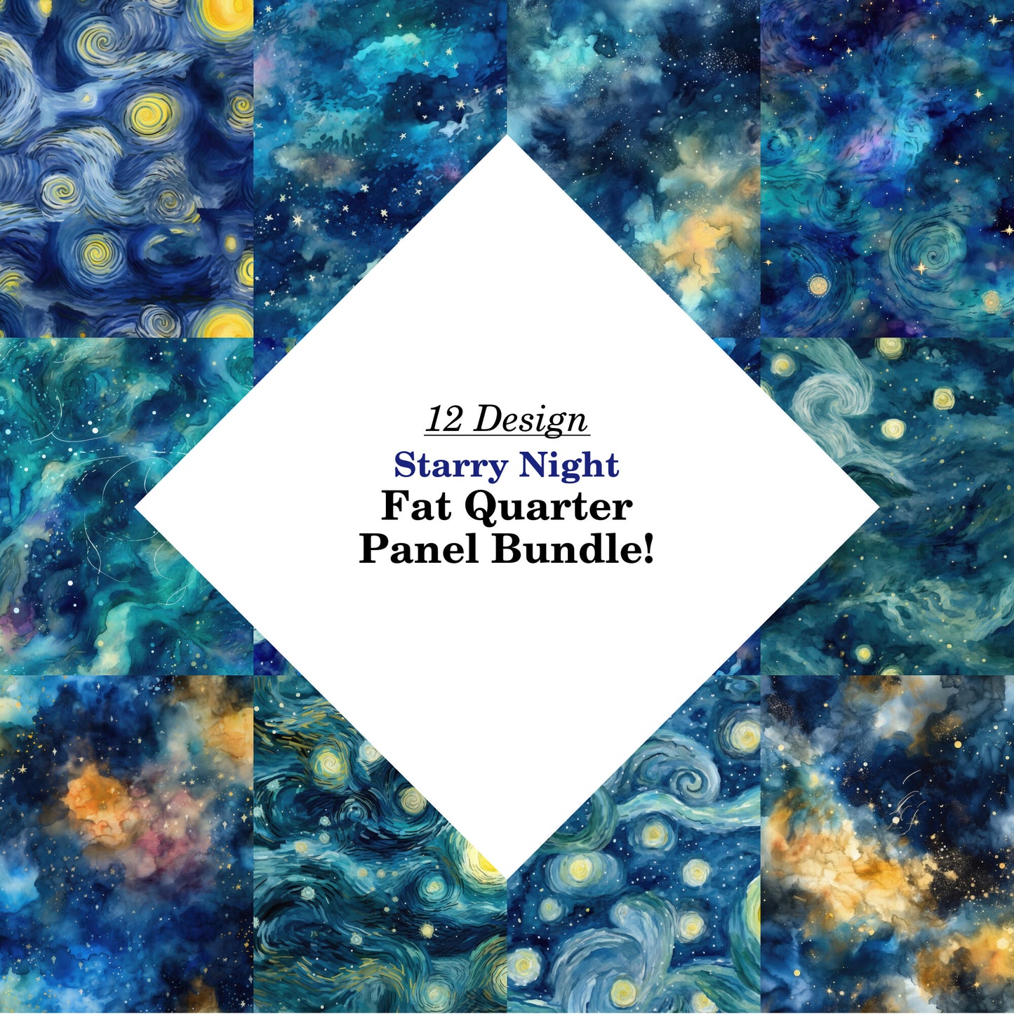 Starry Night Fat Quarter Bundle