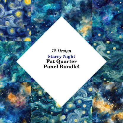 Starry Night Fat Quarter Bundle