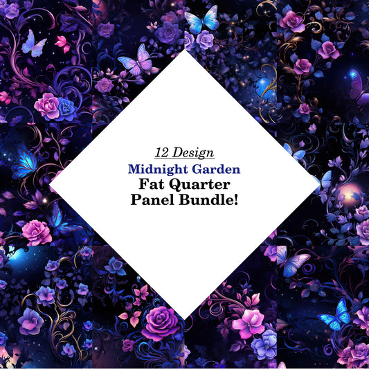 Midnight Garden Fat Quarter Bundle