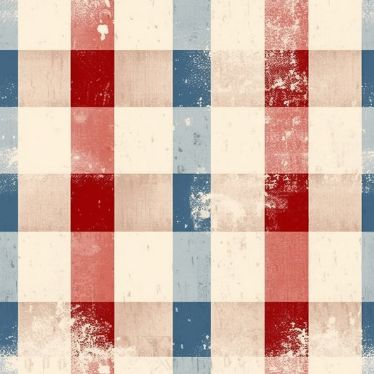 Distressed Patriotic Pattern 17 Quilting Cotton Fabric
