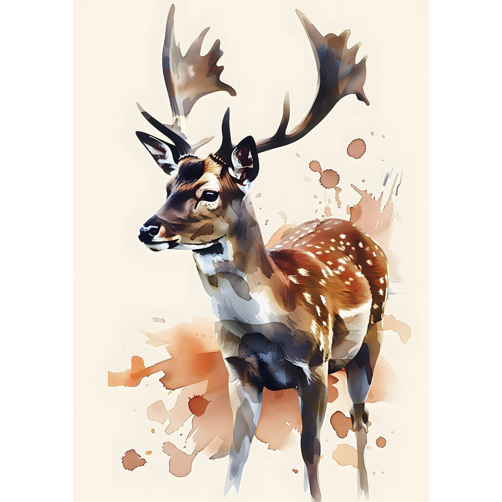 Animal Art Poster Fabric Panel 2