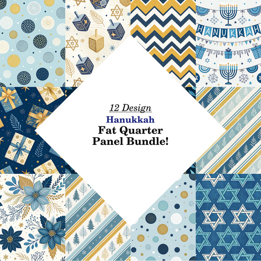 Hanukkah Fat Quarter Bundle