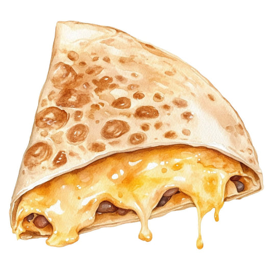 Mexican Food Fabric Panel 21